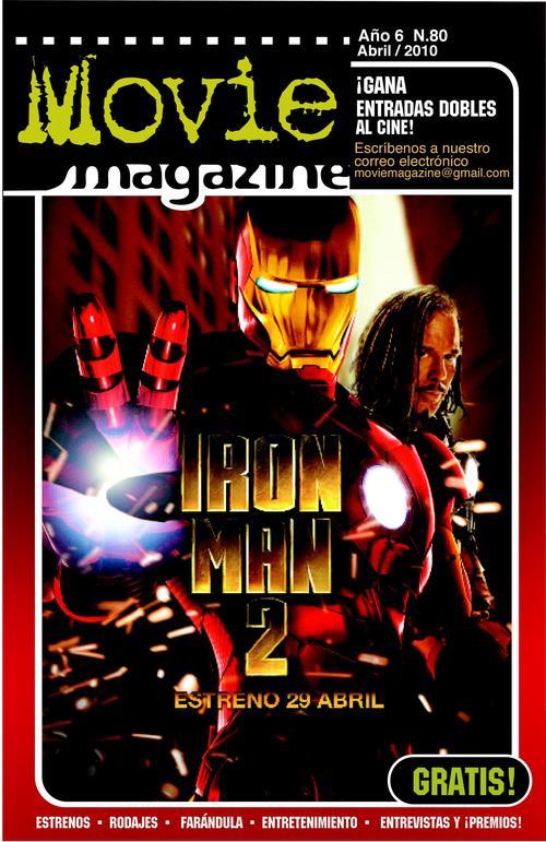 MOVIE (Sv) magazine side cover Issue 80 April 2010