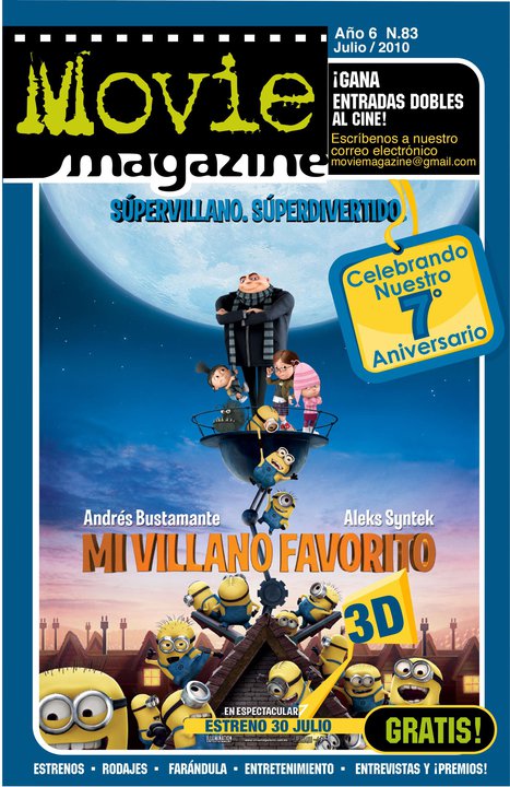 MOVIE (Sv) magazine side cover Issue 83 July 2010