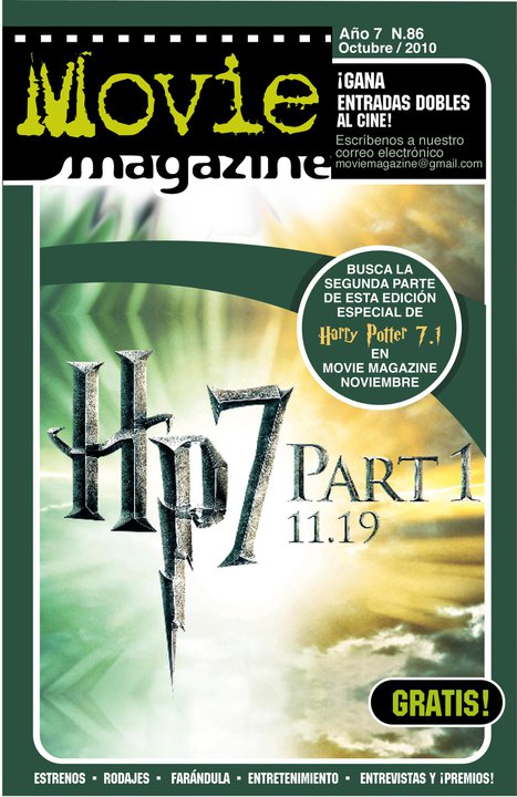 MOVIE (Sv) magazine side cover Issue 86 October 2010