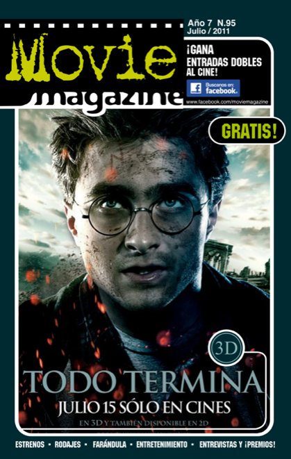 MOVIE (Sv) magazine side cover Issue 95 July 2011