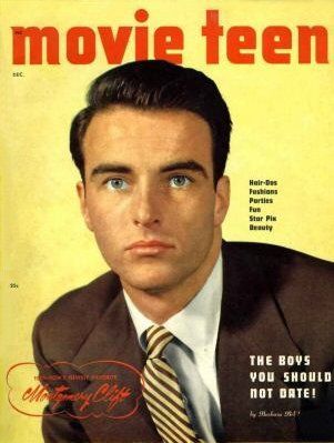 MOVIE TEEN magazine side cover  Vol 3 # 1 December 1949