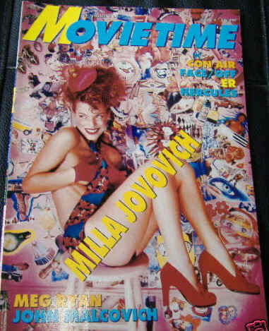 MOVIE TIME (Thai) magazine side cover July 1997