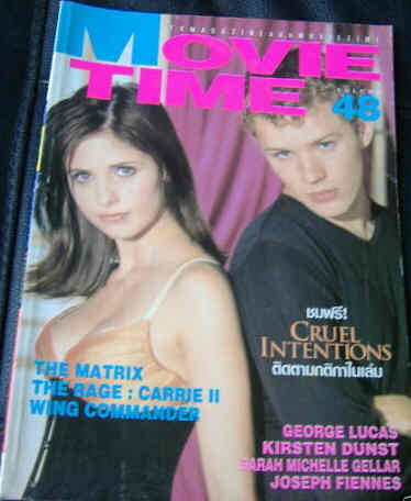 MOVIE TIME (Thai) magazine side cover Issue 48 May 1999