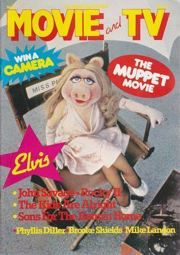 MOVIE AND TV magazine side cover October/November 1979