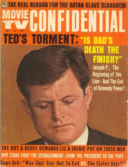 MOVIE TV CONFIDENTIAL magazine side cover May 1970
