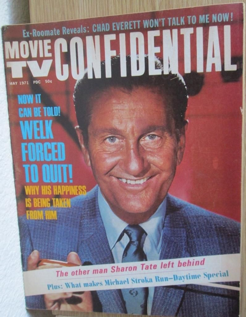 MOVIE TV CONFIDENTIAL magazine side cover May 1971