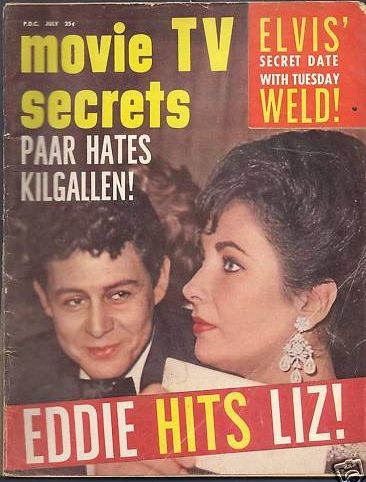 MOVIE SECRETS magazine side cover July 1960