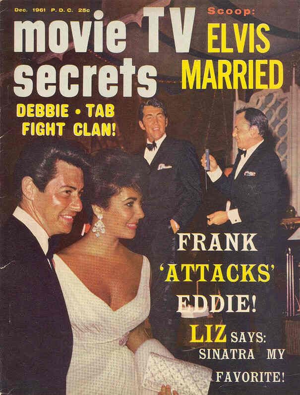 MOVIE SECRETS magazine side cover December 1961