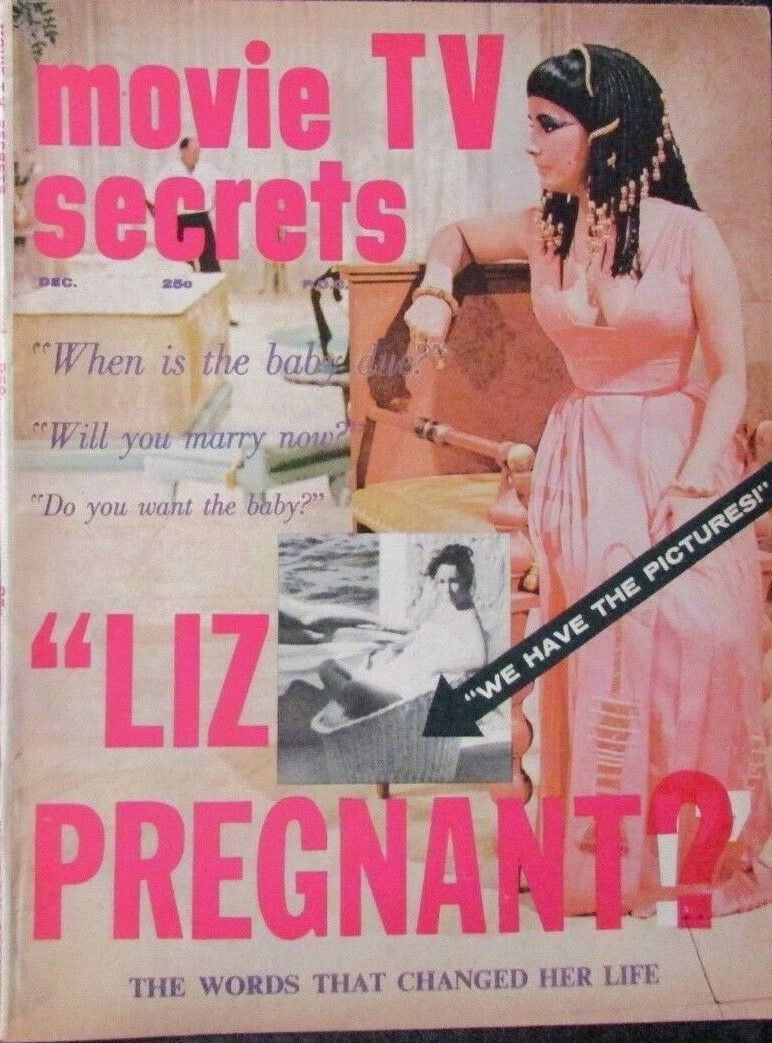 MOVIE SECRETS magazine side cover December 1962