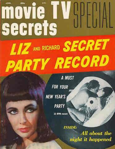 MOVIE SECRETS magazine side cover January 1963