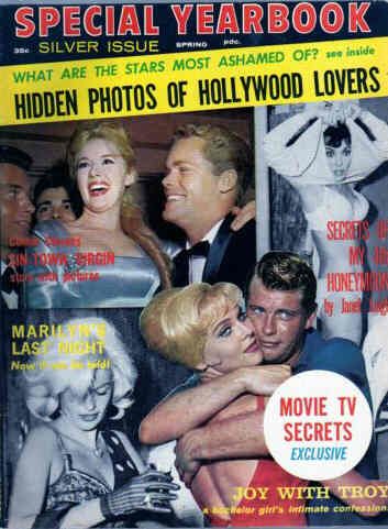 MOVIE SECRETS magazine side cover  Yearbook#3  1963