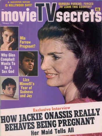 MOVIE SECRETS magazine side cover February 1970