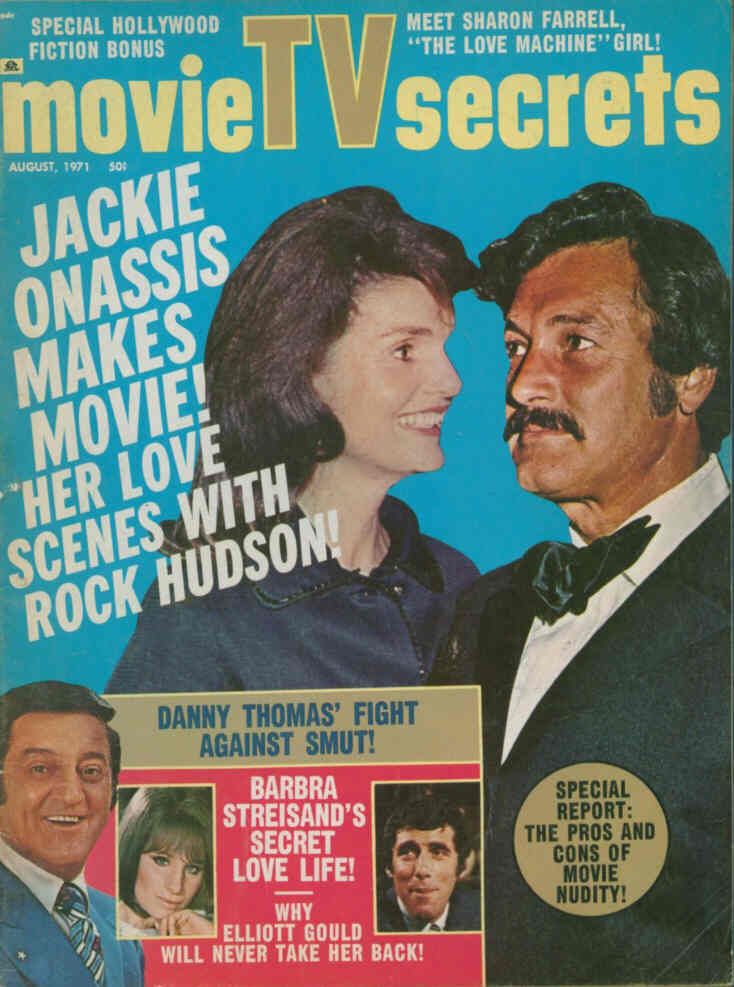 MOVIE SECRETS magazine side cover Vol 10 # 4 - August 1971