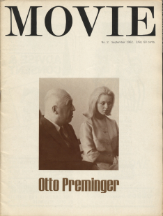MOVIE (Ian Camerons) magazine side cover Issue 2 September 1962