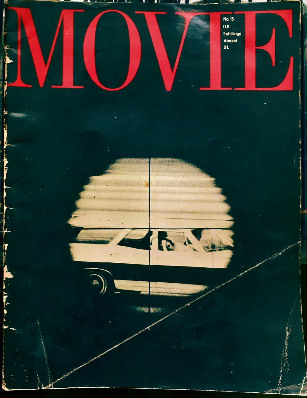 MOVIE (Ian Camerons) magazine side cover Issue 15 March 1968