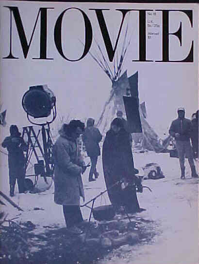 MOVIE (Ian Camerons) magazine side cover Issue 18 December 1970