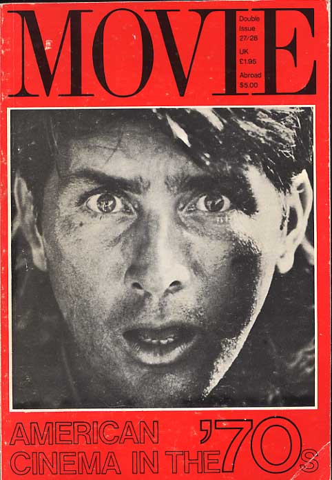 MOVIE (Ian Camerons) magazine side cover Issue 27/28  December 1980
