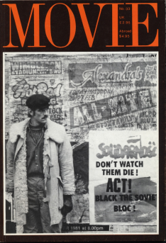 MOVIE (Ian Camerons) magazine side cover Issue 33 December 1989