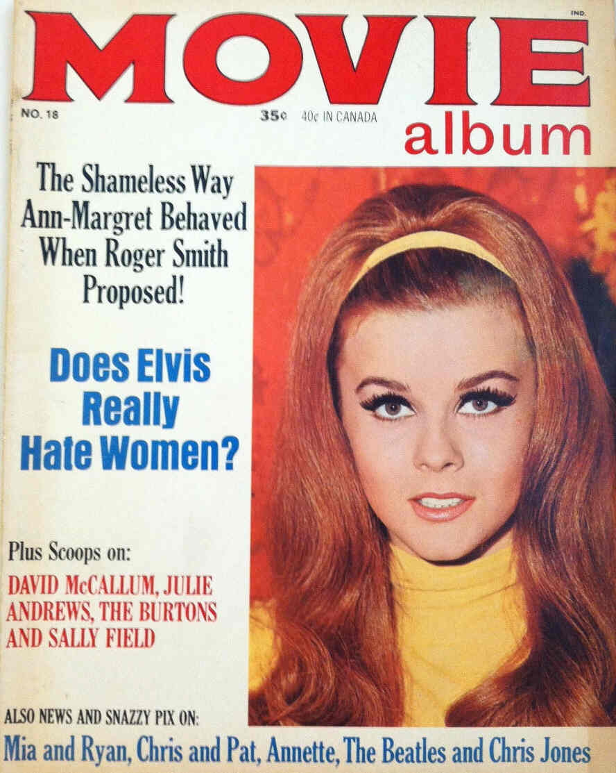 MOVIE ALBUM (60s) magazine side cover Issue 18  1966