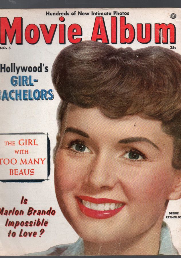 MOVIE ALBUM (50s) magazine side cover Issue 5  Vol 1 # 5  1956
