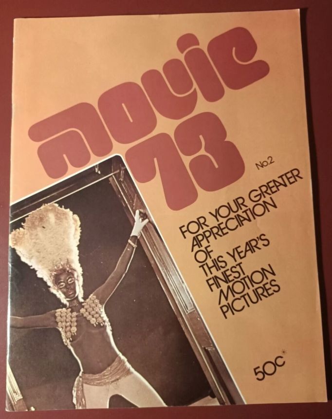 MOVIE (Au) magazine side cover Issue 2   1973