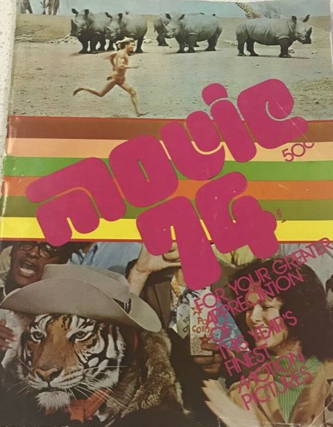 MOVIE (Au) magazine side cover Issue 1   1974