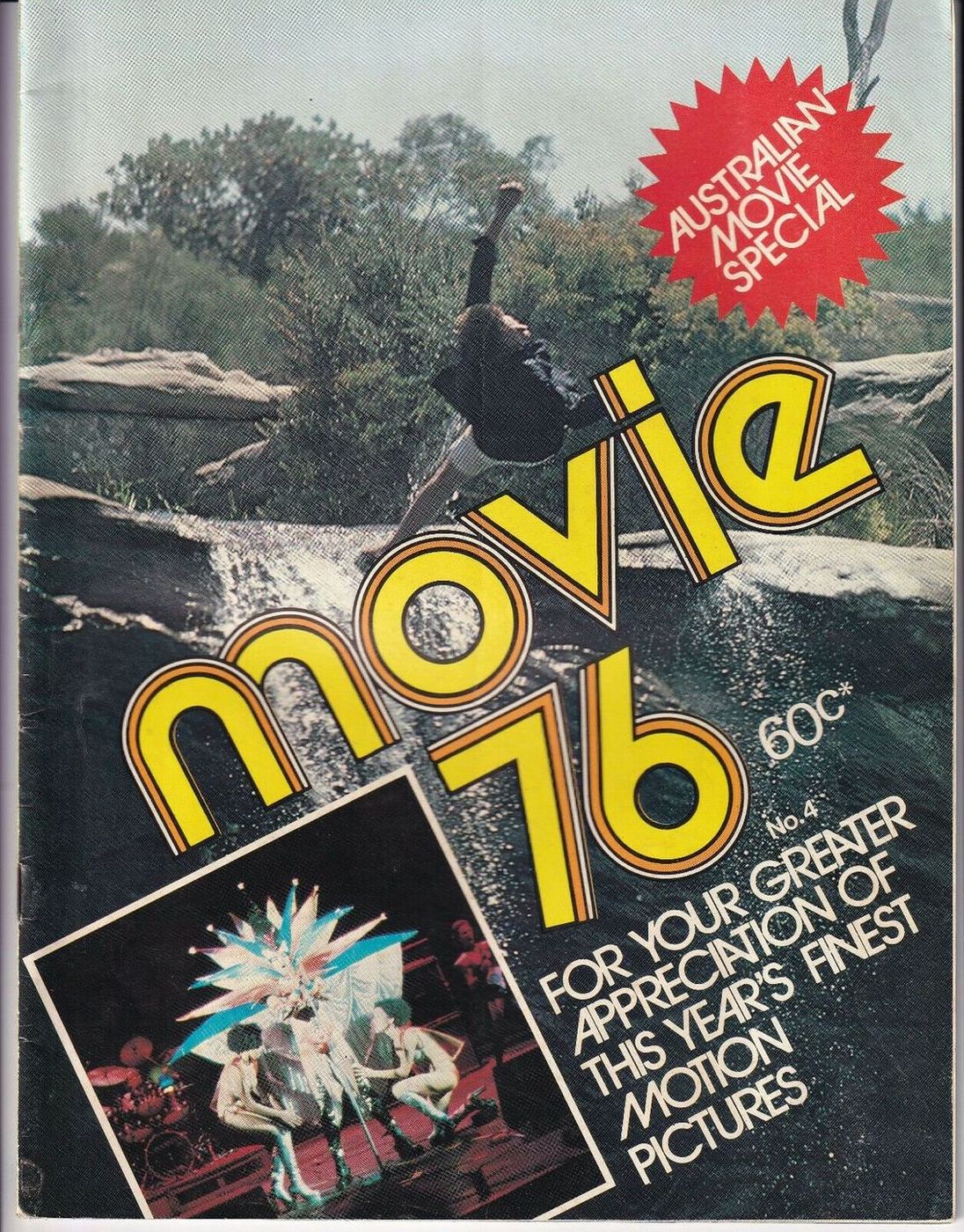 MOVIE (Au) magazine side cover Issue 4   1976