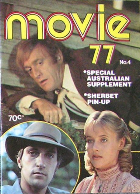 MOVIE (Au) magazine side cover Issue 4  1977