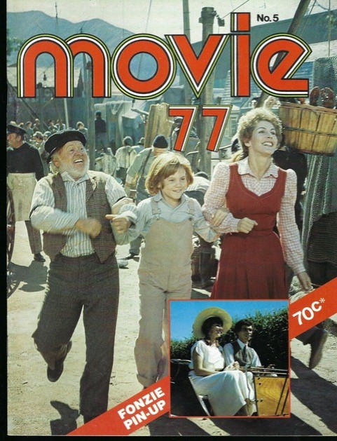 MOVIE (Au) magazine side cover Issue 5   1977