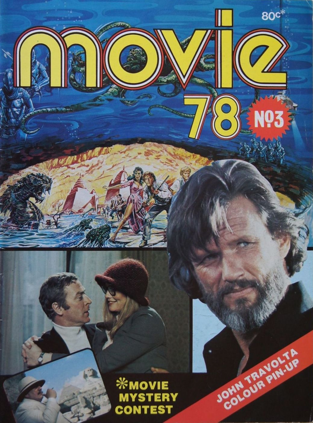MOVIE (Au) magazine side cover Issue 3  1978