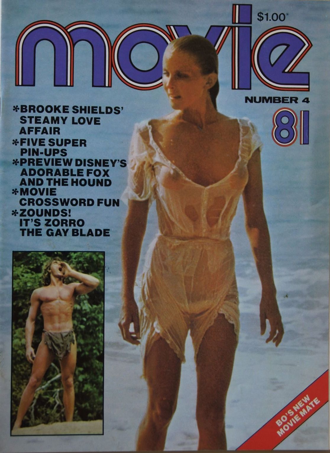MOVIE (Au) magazine side cover Issue 4  1981