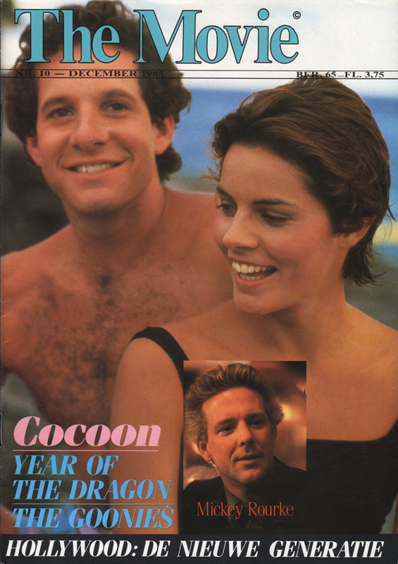 MOVIE (Be) magazine side cover Issue 10  December 1985
