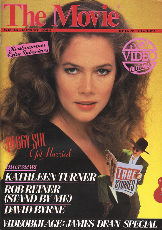 MOVIE (Be) magazine side cover Issue 16 Christmas 1986