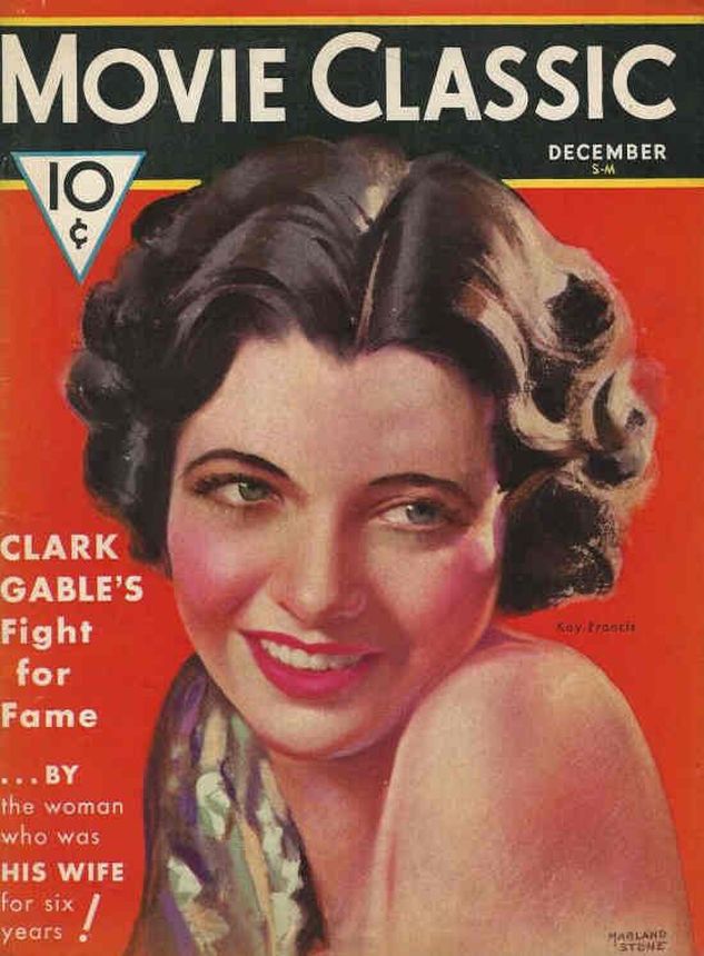 MOVIE CLASSIC magazine side cover December 1931