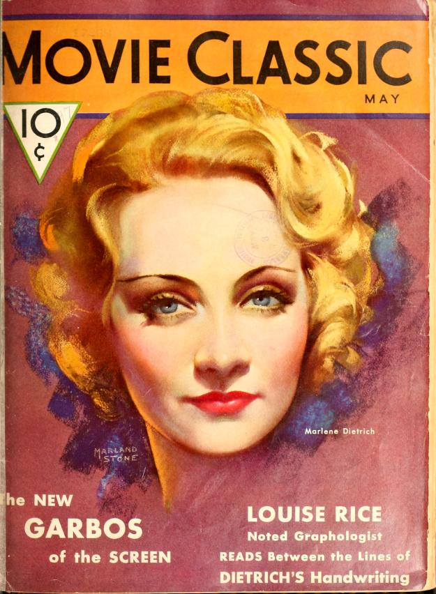 MOVIE CLASSIC magazine side cover May 1932