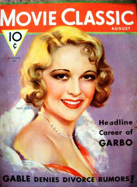 MOVIE CLASSIC magazine side cover August 1932