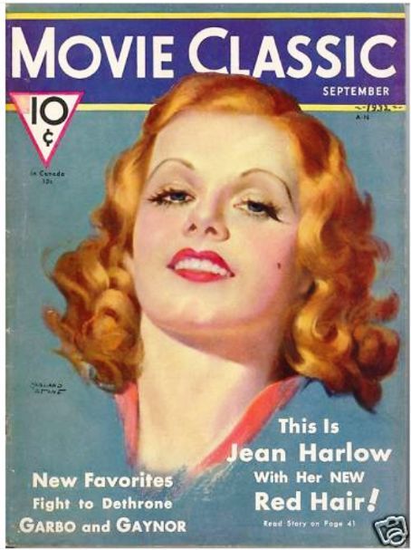 MOVIE CLASSIC magazine side cover September 1932