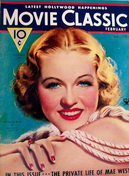 MOVIE CLASSIC magazine side cover February 1933