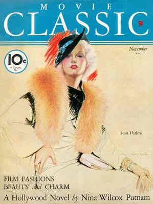 MOVIE CLASSIC magazine side cover November 1935