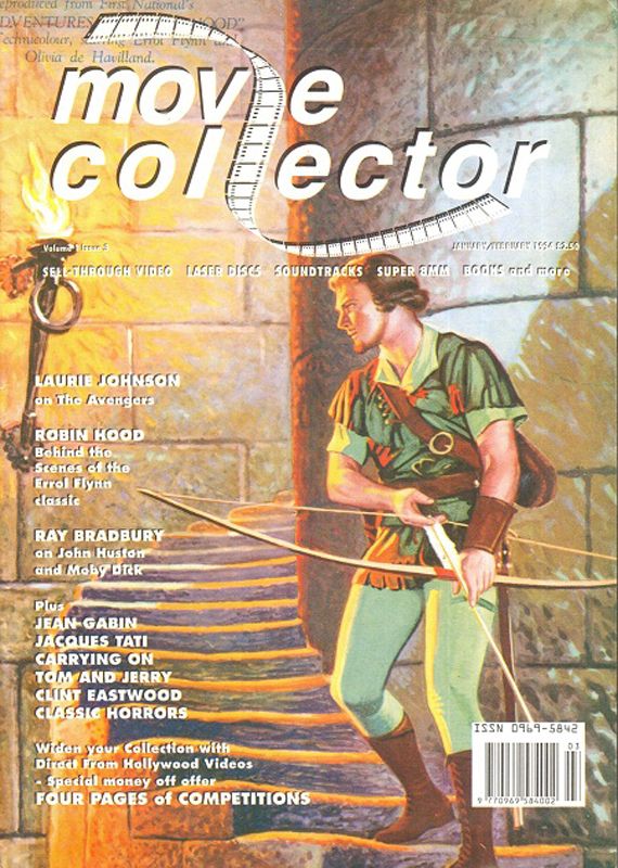 MOVIE COLLECTOR magazine side cover Issue 3 January/February 1994