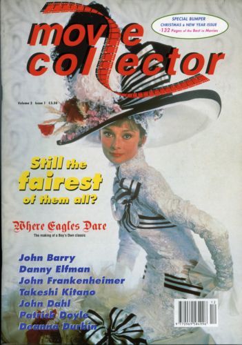 MOVIE COLLECTOR magazine side cover Issue 9  Vol 2 # 1 Christmas/December 1994