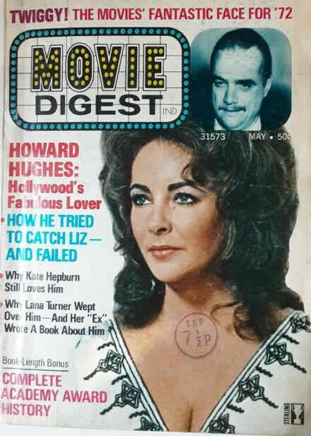 MOVIE DIGEST 70s magazine side cover  Vol 1 # 3 May 1972