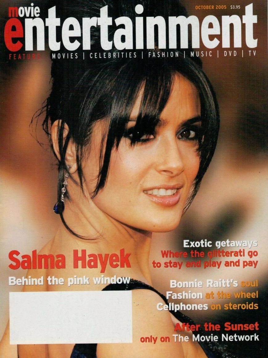 MOVIE ENTERTAINMENT magazine side cover  October 2005