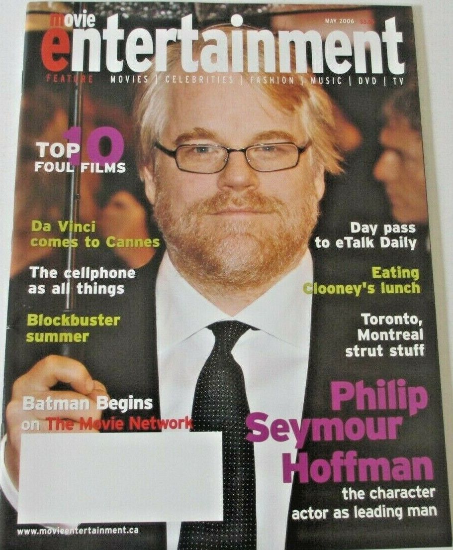 MOVIE ENTERTAINMENT magazine side cover  May 2006