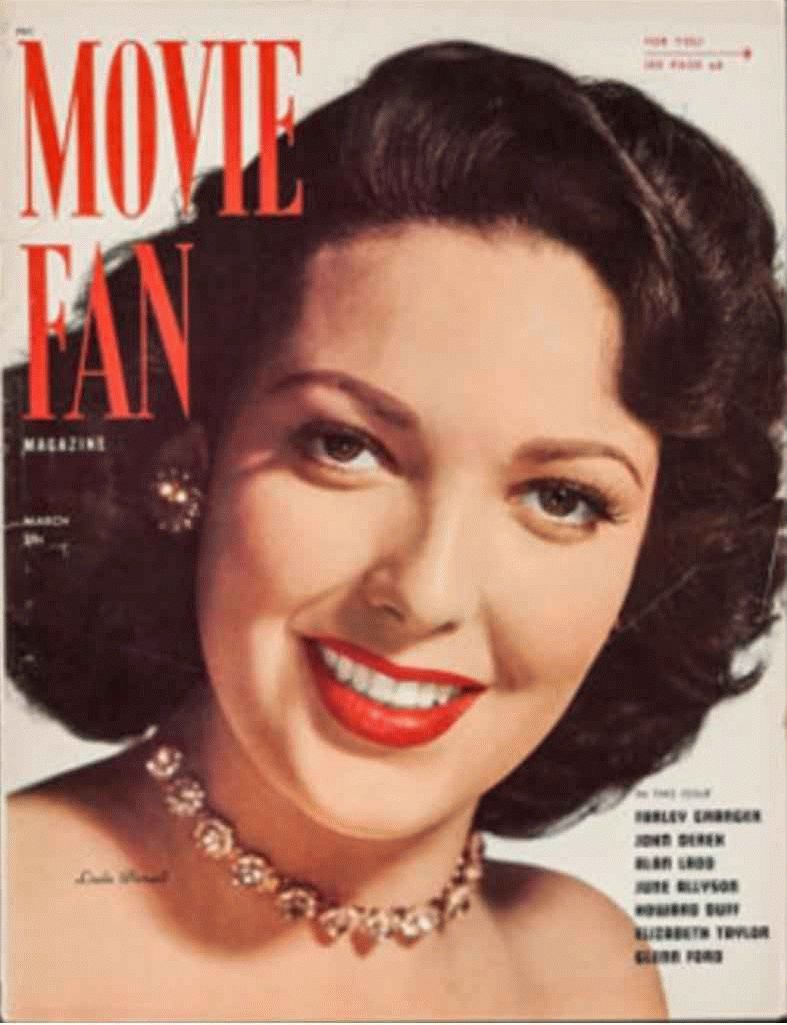 MOVIE FAN magazine side cover  Vol 5 # 4  March/April 1951