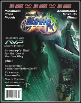 MOVIE FX magazine side cover Issue 3  2004