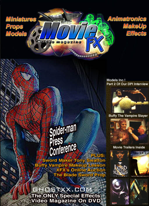 MOVIE FX magazine side cover Issue 3  