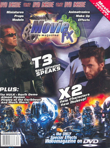 MOVIE FX magazine side cover Issue 7  