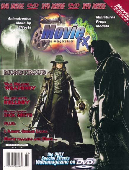 MOVIE FX magazine side cover Issue 9  