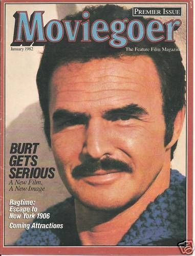 MOVIEGOER magazine side cover Issue 1 January 1982